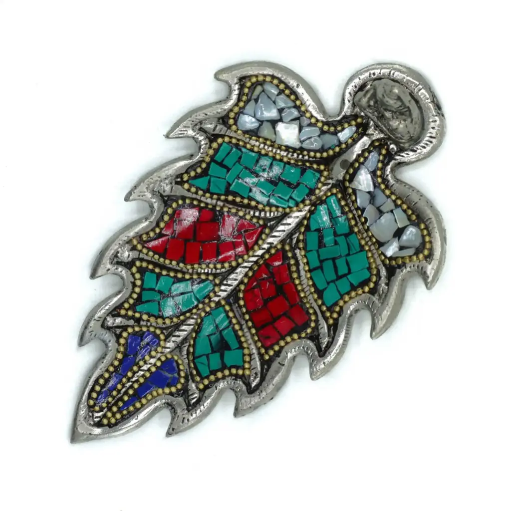 Buddha Leaf Tibetan Incense Holder | www.artisangoods.co.uk