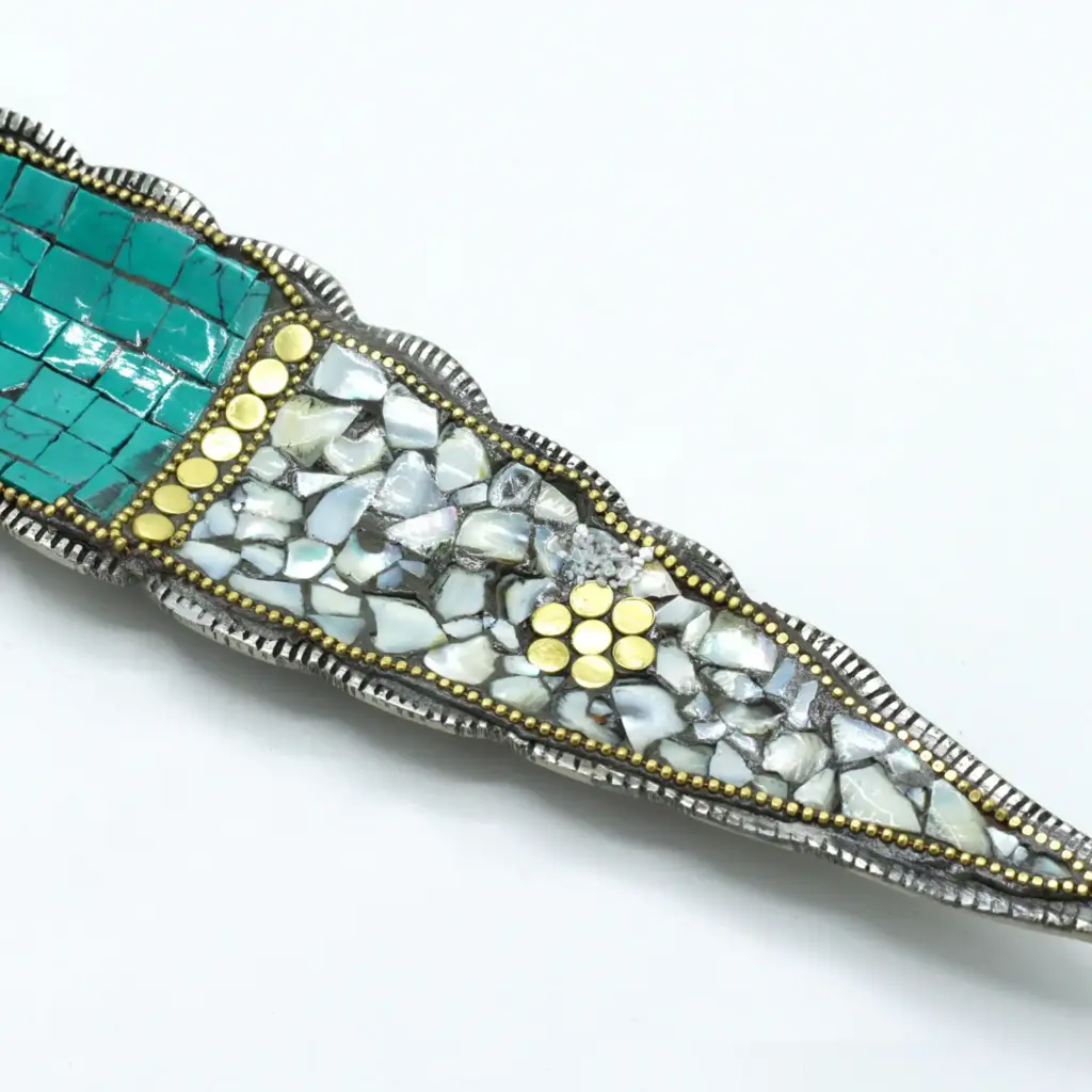 Buddha Long Leaf Tibetan Decor Incense Holder | www.artisangoods.co.uk 3