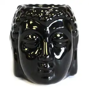 Buddha Oil Burner – Black | www.artisangoods.co.uk 1