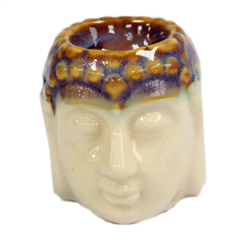 Buddha Oil Burner – Ivory & Mint | www.artisangoods.co.uk