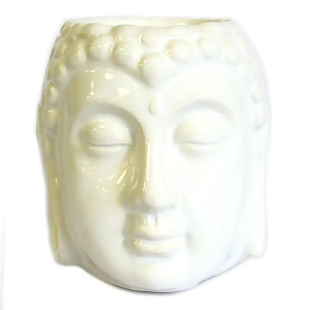 Buddha Oil Burner – White | www.artisangoods.co.uk