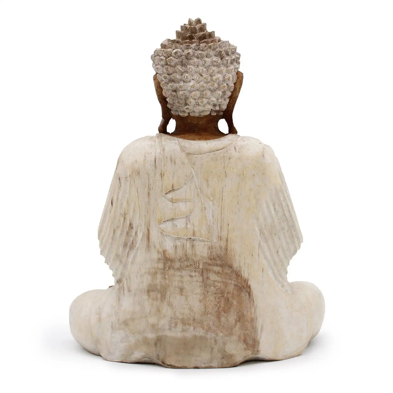 Buddha Statue Whitewash – 30cm Teaching Transmission | www.artisangoods.co.uk 5 Buddha Statue Whitewash – 30cm Teaching Transmission | www.artisangoods.co.uk 4