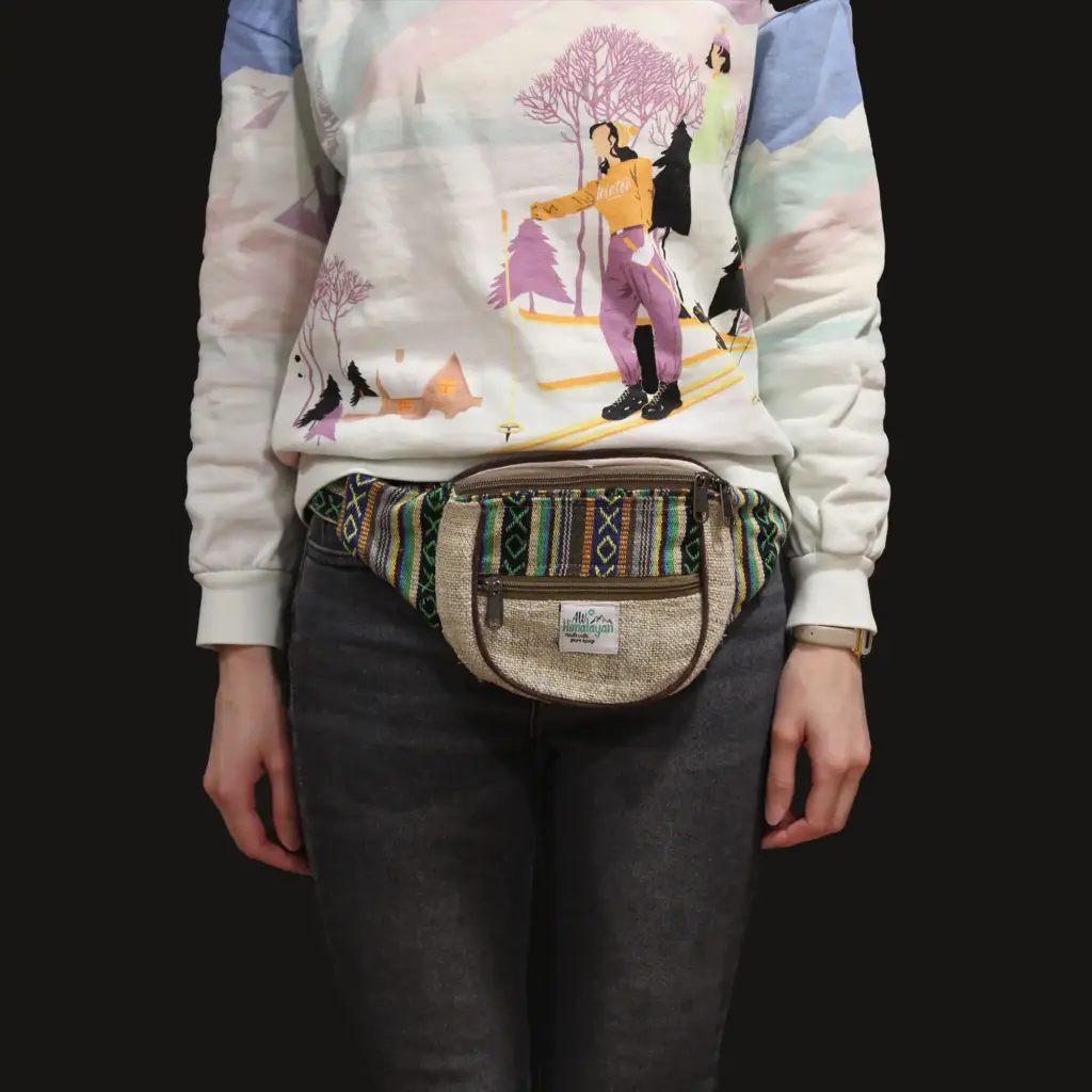 Bum Bag – Hemp & Cotton (assorted) | www.artisangoods.co.uk 7