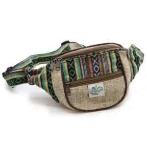 Bum Bag – Hemp & Cotton (assorted) | www.artisangoods.co.uk 5