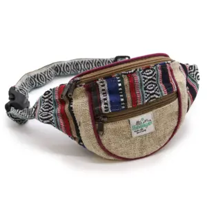 Bum Bag – Hemp & Cotton (assorted) | www.artisangoods.co.uk 4