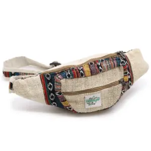 Bum Bag – Hemp & Cotton (asst) | www.artisangoods.co.uk 2