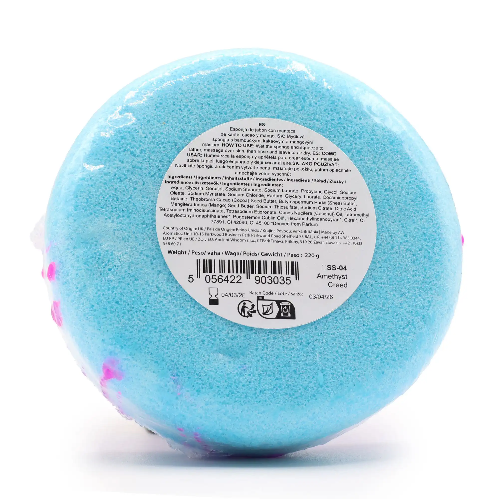 Butter Bubble Soap - Amethyst Creed