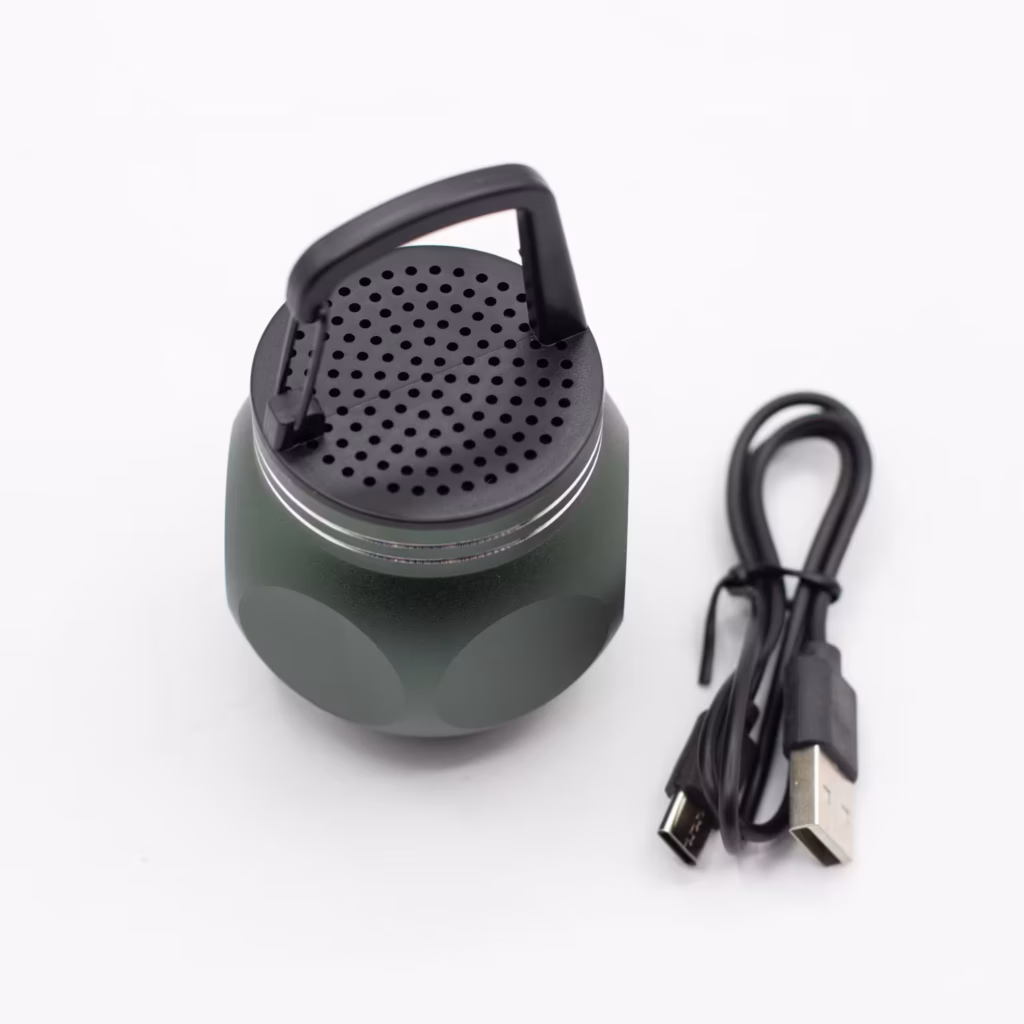 Camping Hook Green Mini Speaker | www.artisangoods.co.uk 2