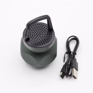 Camping Hook Green Mini Speaker | www.artisangoods.co.uk 2