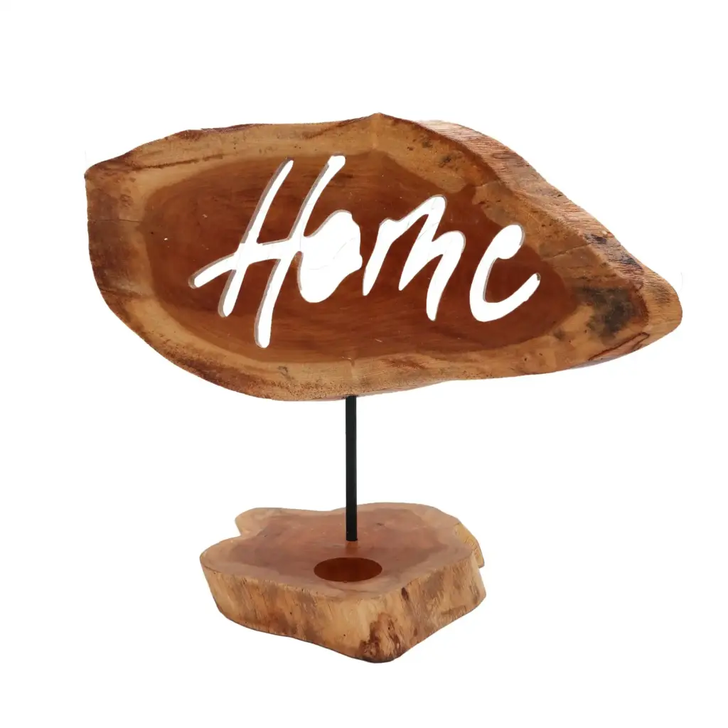 Candle Holder Sign – Home | www.artisangoods.co.uk