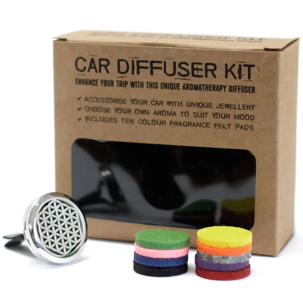 Car Diffuser Kit – Flower of Life – 30mm | www.artisangoods.co.uk 3