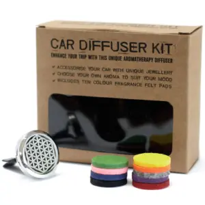Car Diffuser Kit – Flower of Life – 30mm | www.artisangoods.co.uk 3