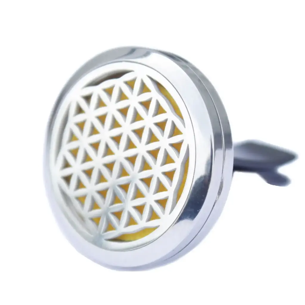 Car Diffuser Kit – Flower of Life – 30mm | www.artisangoods.co.uk Car Diffuser Kit – Flower of Life – 30mm | www.artisangoods.co.uk