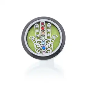 Car Diffuser Kit – Hamsa – 30mm | www.artisangoods.co.uk 4
