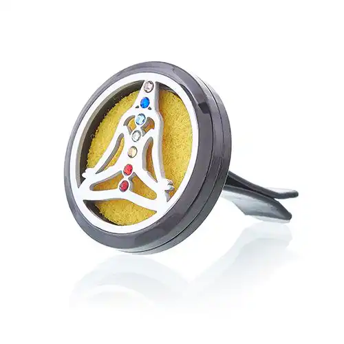Car Diffuser Kit – Pewter Yoga Chakra – 30mm | www.artisangoods.co.uk 5 Car Diffuser Kit – Pewter Yoga Chakra – 30mm | www.artisangoods.co.uk 4