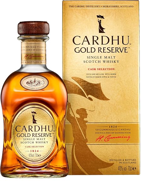 Cardhu Gold Reserve Single Malt Scotch Whisky 70cl 40% Vol