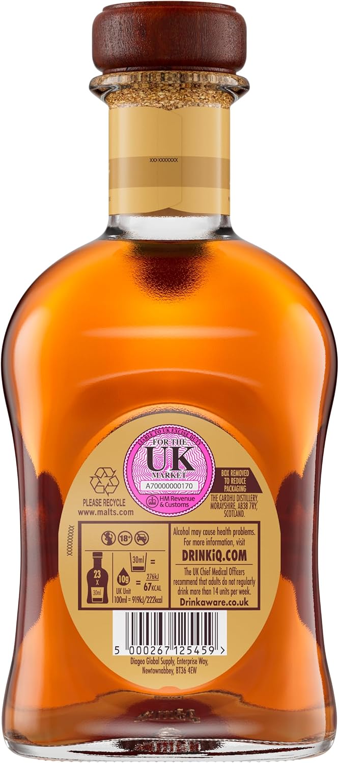 Cardhu Gold Reserve Single Malt Scotch Whisky 70cl 40% Vol