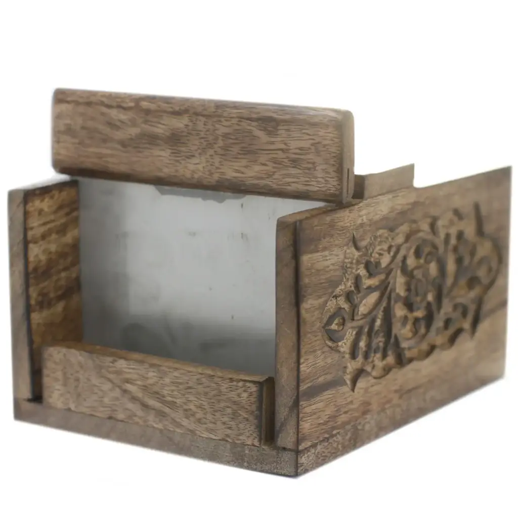 Carved Mango Wood Cutter For Soap Loaves | www.artisangoods.co.uk