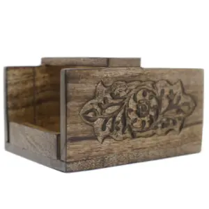 Carved Mango Wood Cutter For Soap Loaves | www.artisangoods.co.uk 3