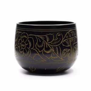 Cauldron Singing Bowl – Magic Mushroom – Yellow (15cm) | www.artisangoods.co.uk 5