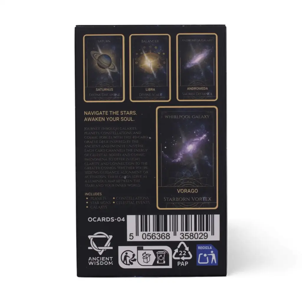 Celestial Energy Atlas Oracle Cards – Spiritual Deck | www.artisangoods.co.uk 2