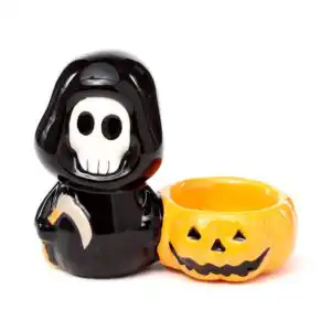 Ceramic Skull Boy Tea Light Candle Holder | www.artisangoods.co.uk 1