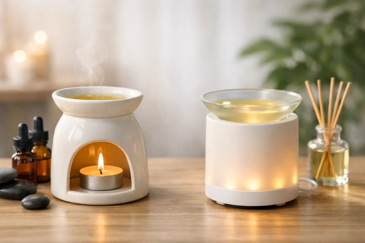 Ceramic Versus Electric Oil Burners Compared