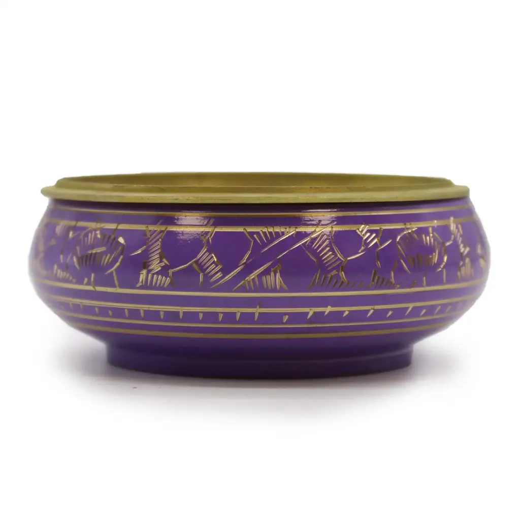 Chakra Charcoal Incense Jar – Crown | www.artisangoods.co.uk