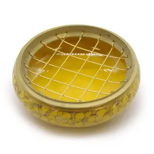 Chakra Charcoal Incense Jar – Solar Plexus | www.artisangoods.co.uk 2