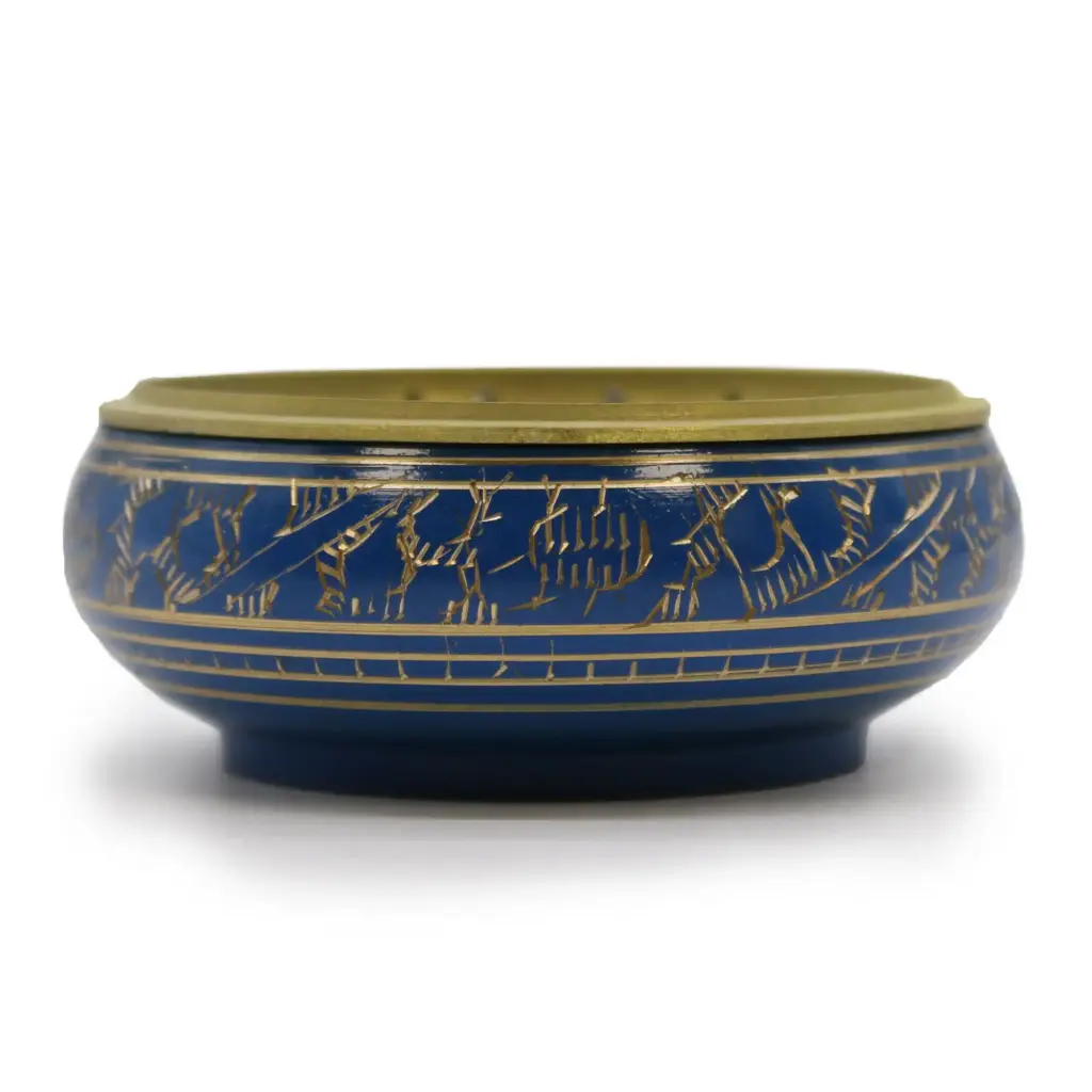 Chakra Charcoal Incense Jar – Third Eye | www.artisangoods.co.uk Chakra Charcoal Incense Jar – Third Eye | www.artisangoods.co.uk