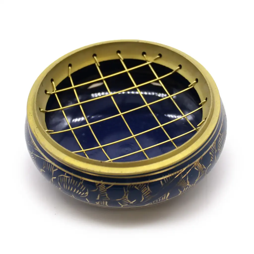 Chakra Charcoal Incense Jar – Throat | www.artisangoods.co.uk 3