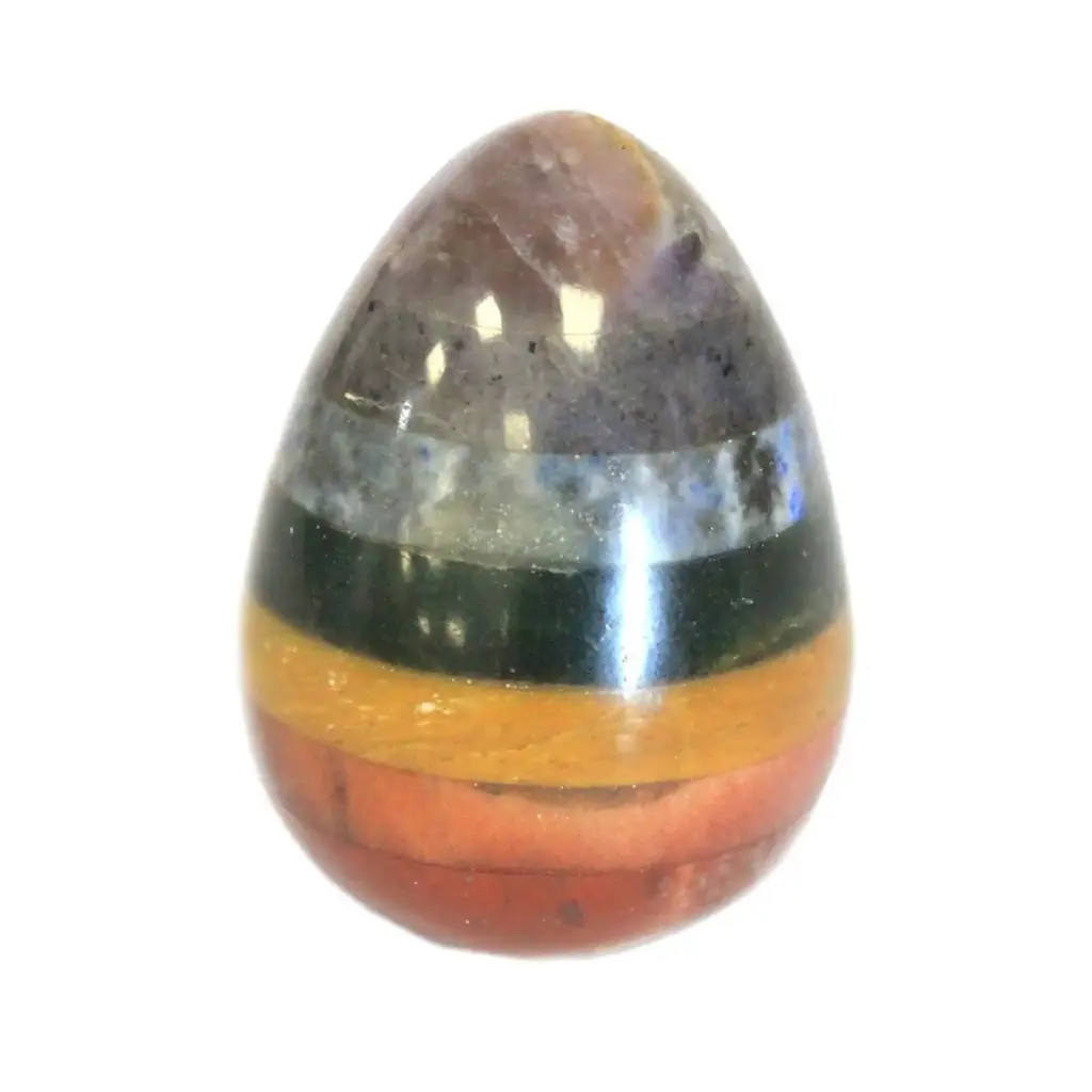 Chakra Eggs 40-60mm | www.artisangoods.co.uk Chakra Eggs 40-60mm | www.artisangoods.co.uk