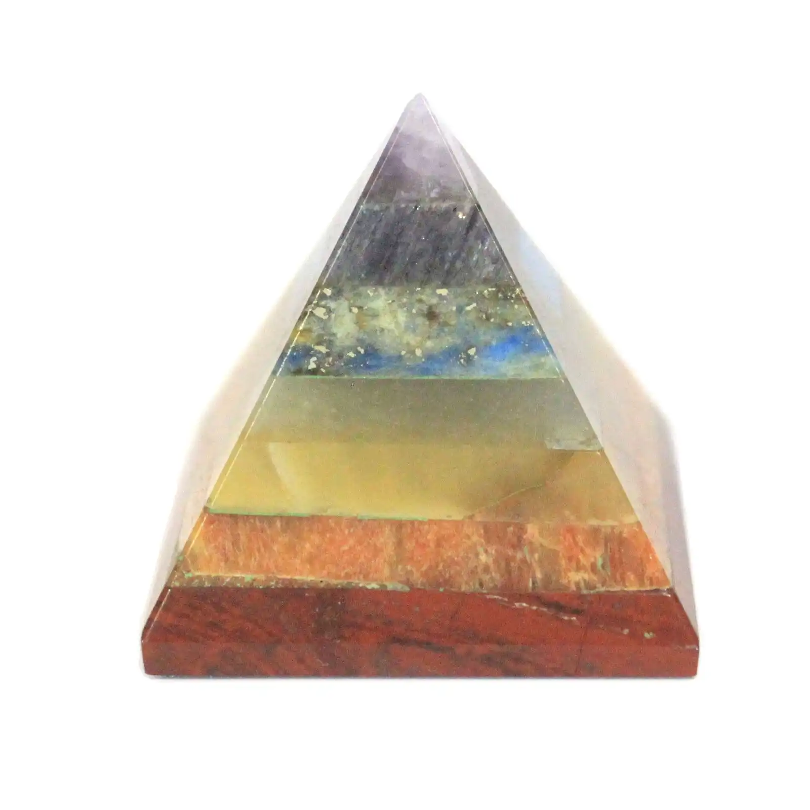 Chakra Pyramid 30-35mm | www.artisangoods.co.uk 2 Chakra Pyramid 30-35mm | www.artisangoods.co.uk 1