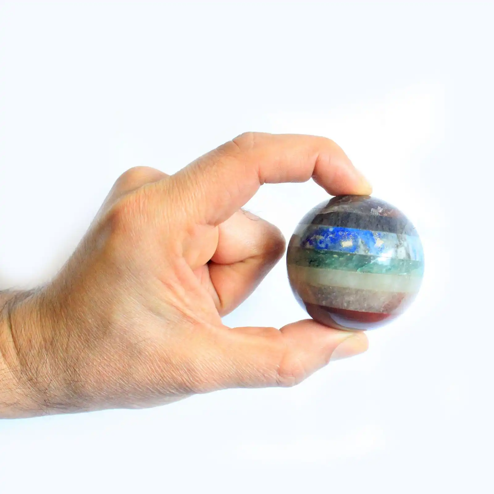 Chakra Spheres 40-50mm | www.artisangoods.co.uk 2 Chakra Spheres 40-50mm | www.artisangoods.co.uk 1