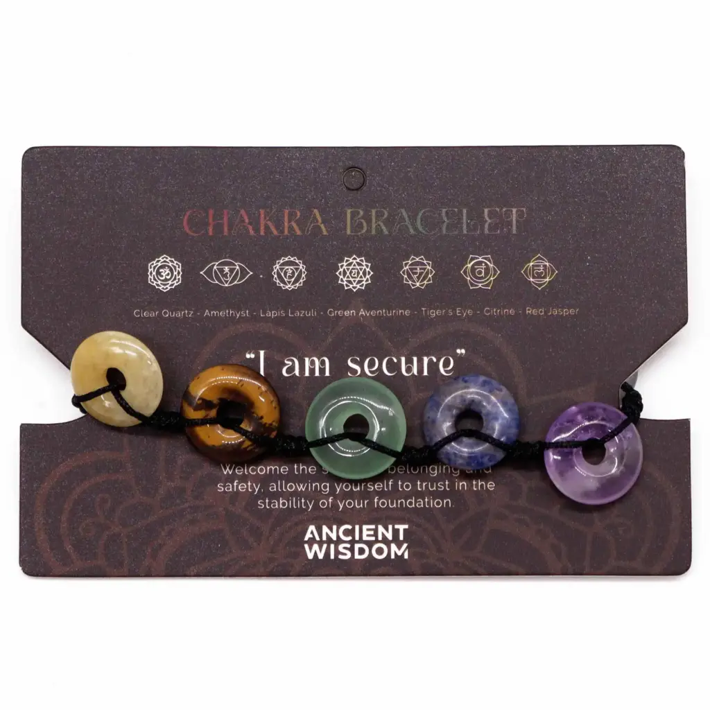 Chakra String Bracelet – Large Donuts | www.artisangoods.co.uk 2