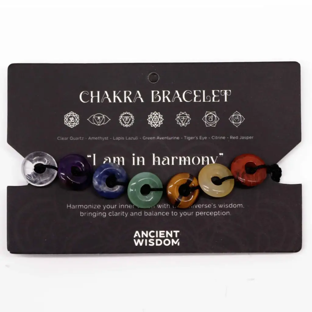 Chakra String Bracelet – Mini Donuts | www.artisangoods.co.uk 2