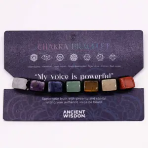 Chakra String Bracelet – Tumble Stones | www.artisangoods.co.uk 2