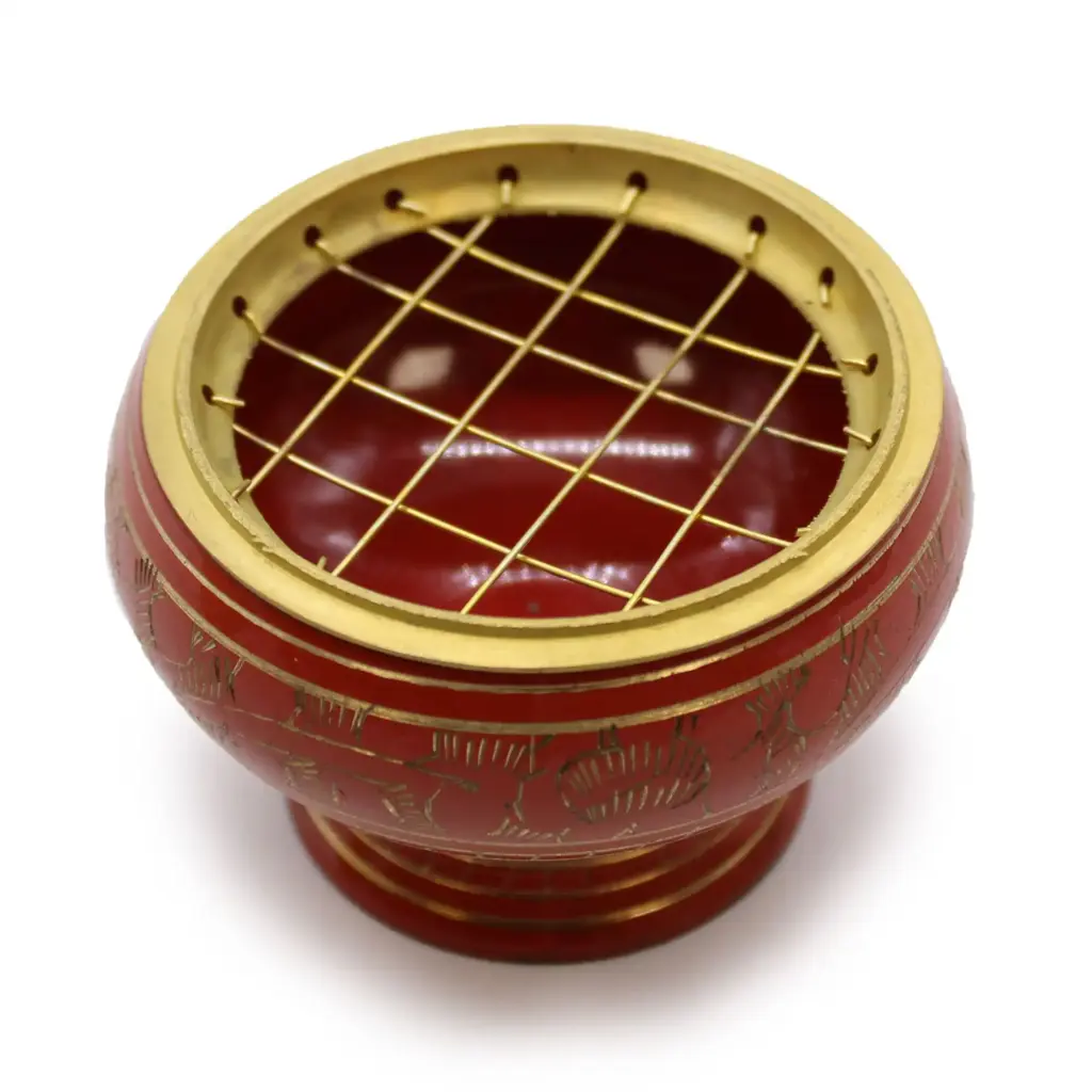 Chakra Tall Charcoal Incense Jar – Sacral | www.artisangoods.co.uk 3