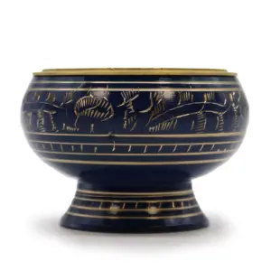 Chakra Tall Charcoal Incense Jar – Throat | www.artisangoods.co.uk 4