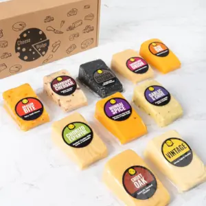 Cheese Wedges Gift Hamper | www.artisangoods.co.uk 3