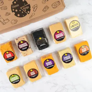 Cheese Wedges Gift Hamper | www.artisangoods.co.uk 1