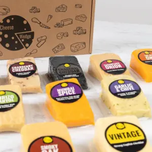 Cheese Wedges Gift Hamper | www.artisangoods.co.uk 4