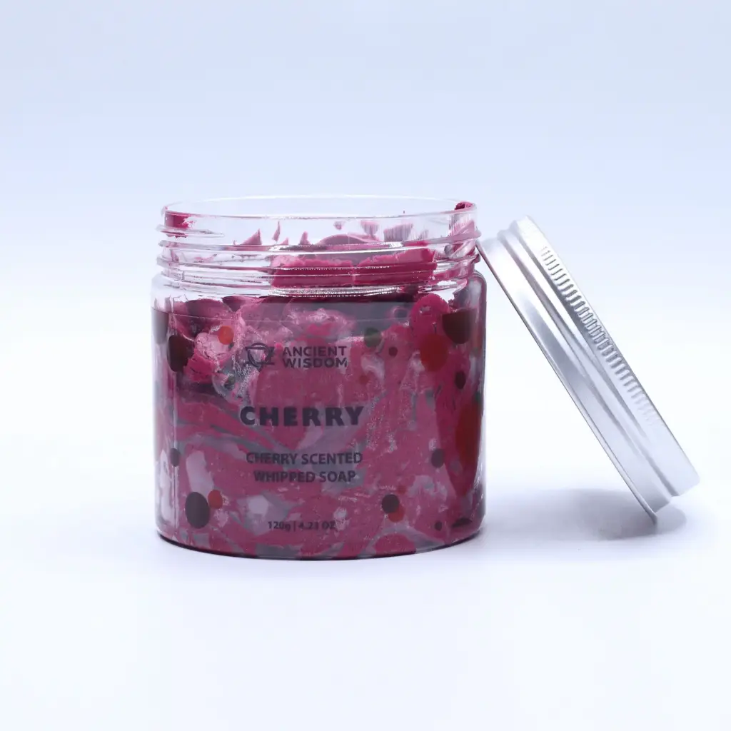 Cherry Whipped Soap 120g | www.artisangoods.co.uk