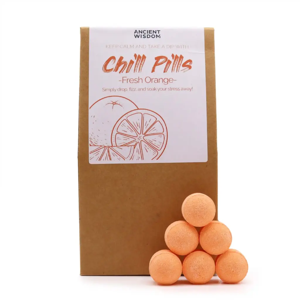 Chill Pills Gift Pack 350g – Fresh Orange | www.artisangoods.co.uk