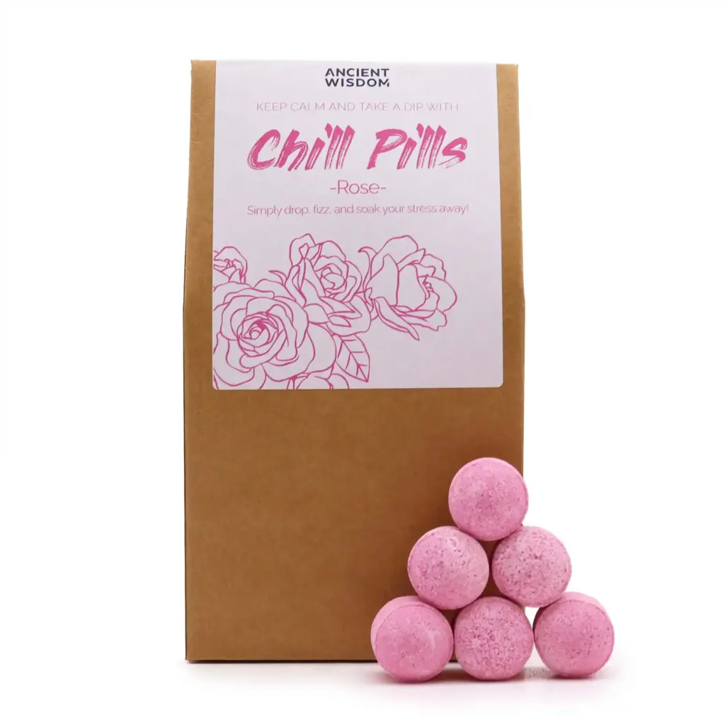 Chill Pills Gift Pack 350g – Rose | www.artisangoods.co.uk
