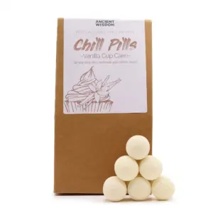 Chill Pills Gift Pack 350g – Vanilla Cup Cake | www.artisangoods.co.uk
