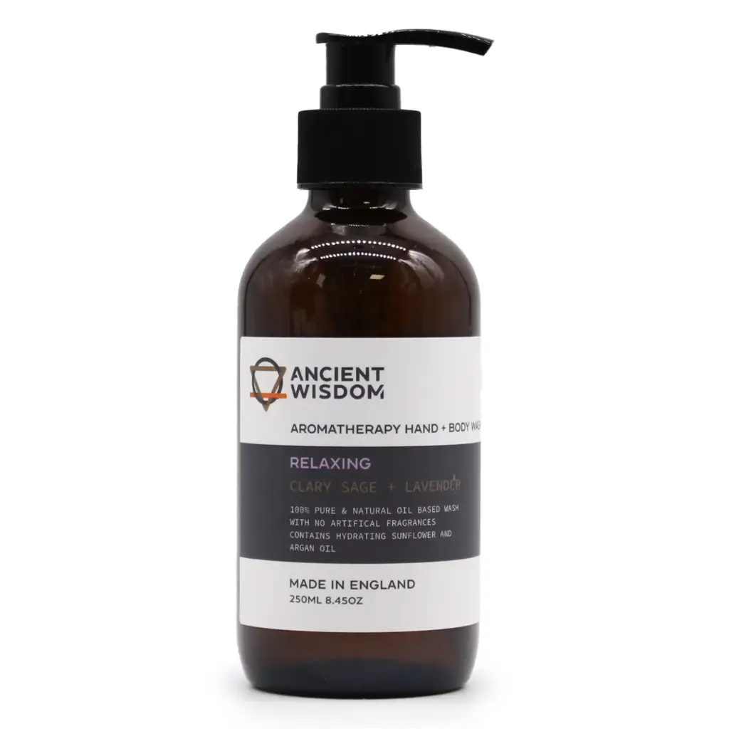 Clary Sage & Lavender Hand & Body Wash 250ml | www.artisangoods.co.uk