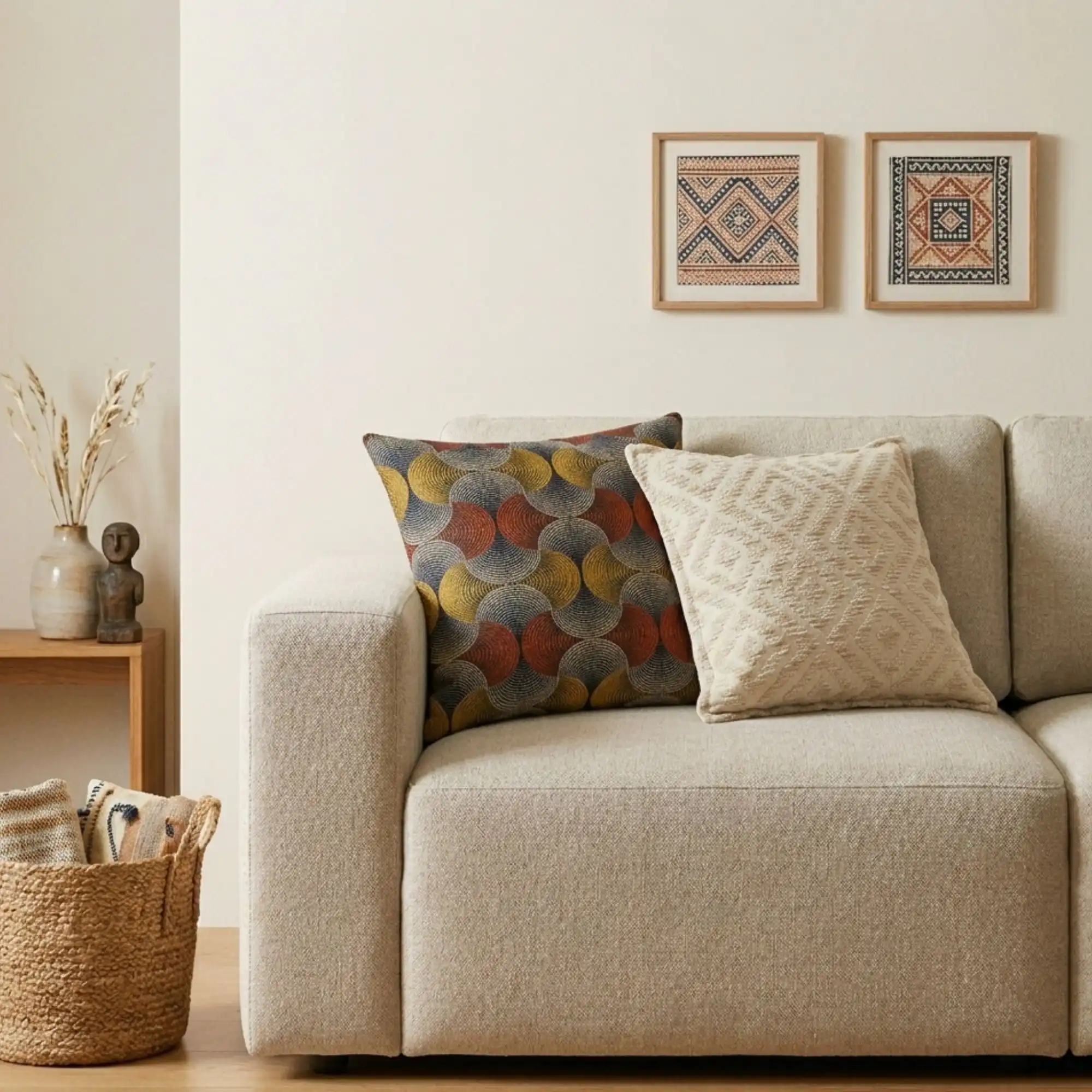 Classic Cushion Cover - Urban Swirl- 45x45cm