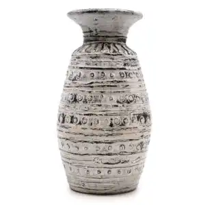 Classic Shaped Vase – Cream | www.artisangoods.co.uk 1