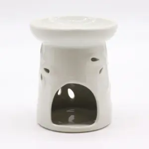 Classic White Oil Burner – Dragonfly | www.artisangoods.co.uk 2